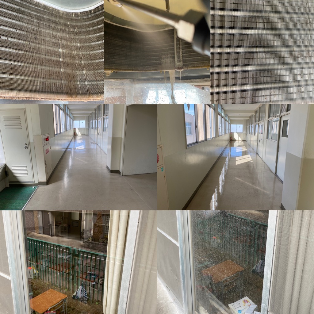 オフィスクリーニングや店舗クリーニングも